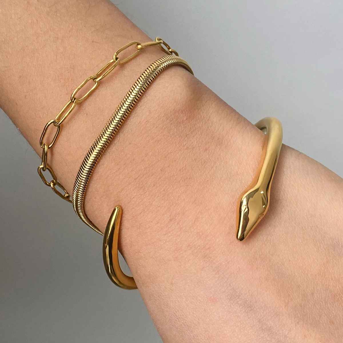 Bracelet Serpent Femme