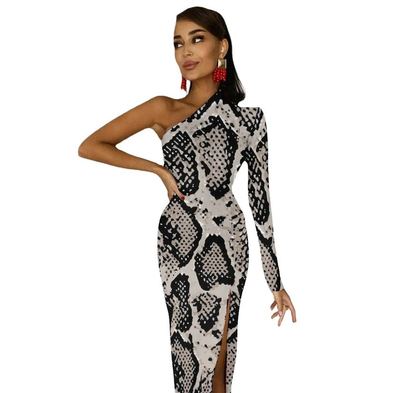 Robe Imprimé Python