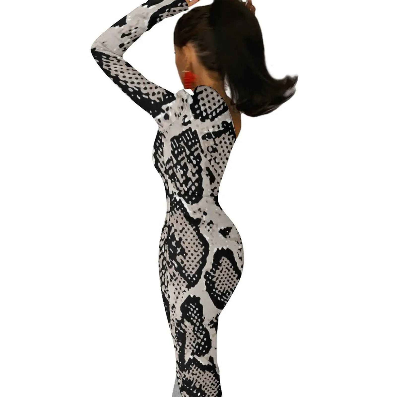 Robe Imprimé Python