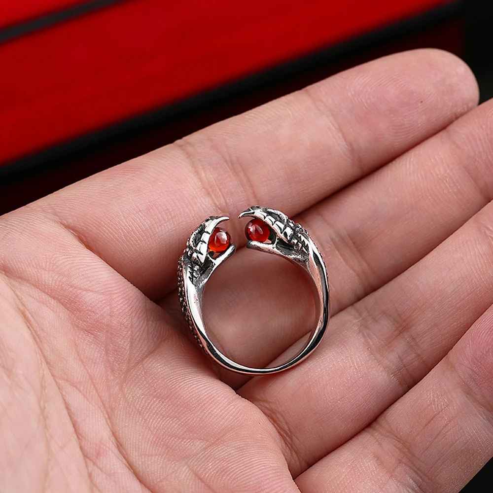Bague Serpent Gothique