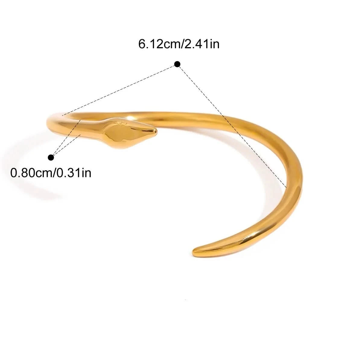 Bracelet Serpent Femme