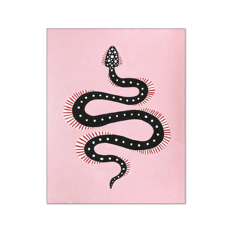 Tableau Serpent Coloré