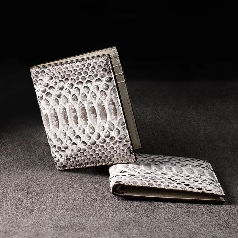 Portefeuille Peau de Serpent