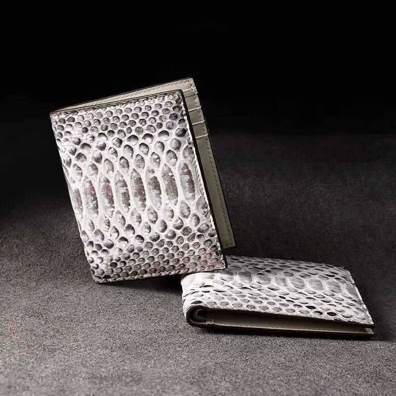 Portefeuille Peau de Serpent