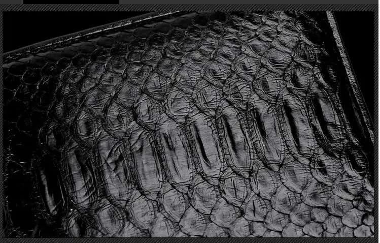 Portefeuille Serpent Cuir