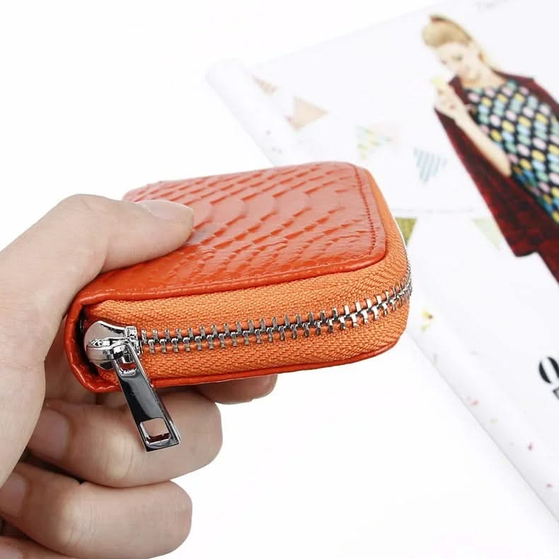 Portefeuille Serpent Zippé