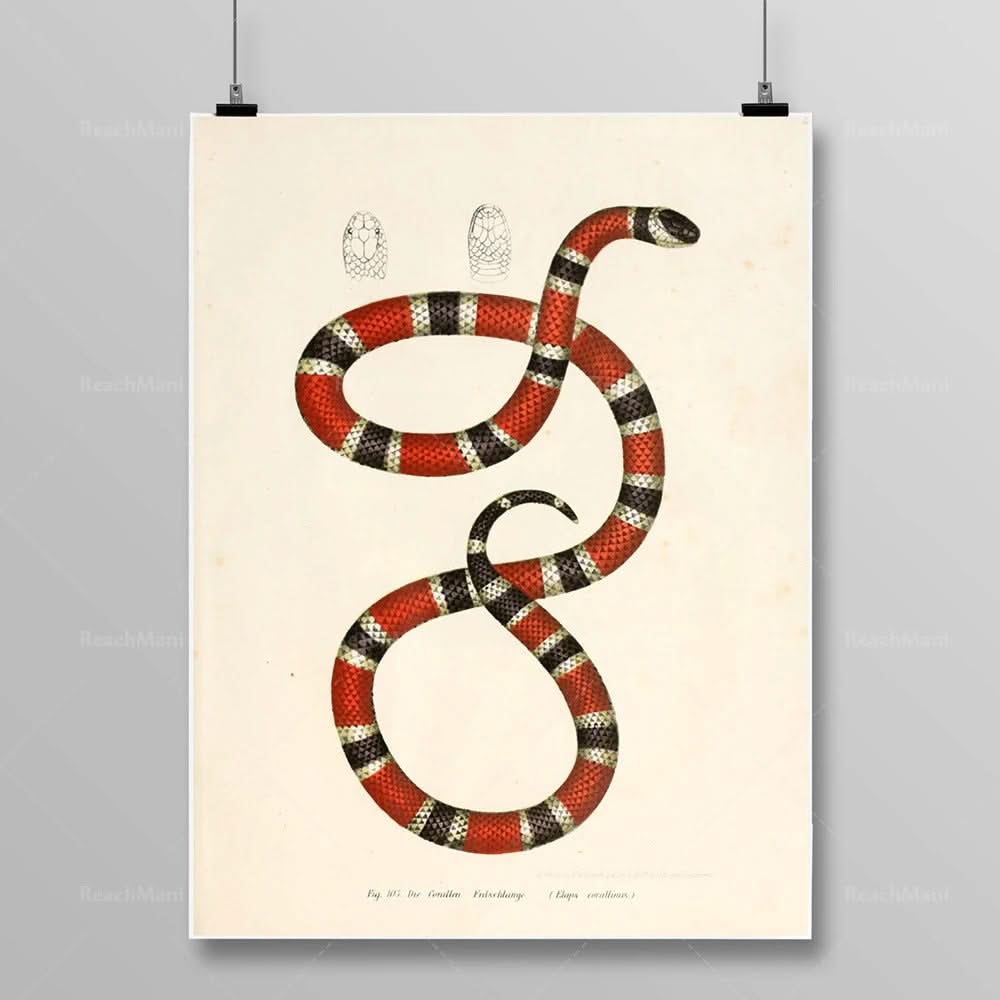 Tableau Serpent Égyptien
