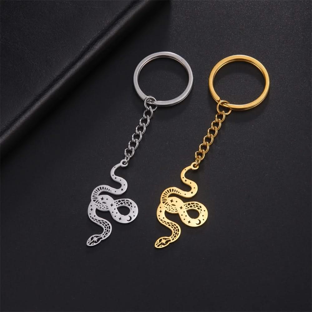 Porte-clés Serpent Métal