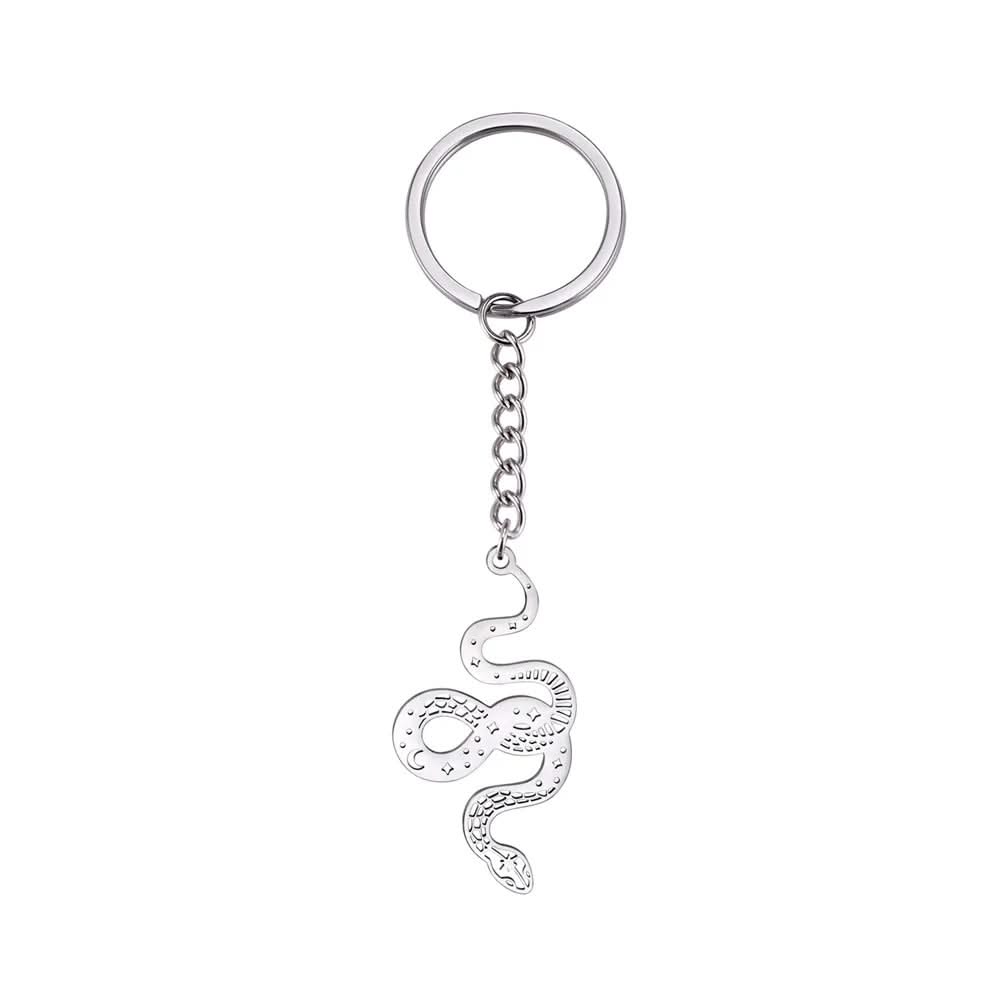 Porte-clés Serpent Métal