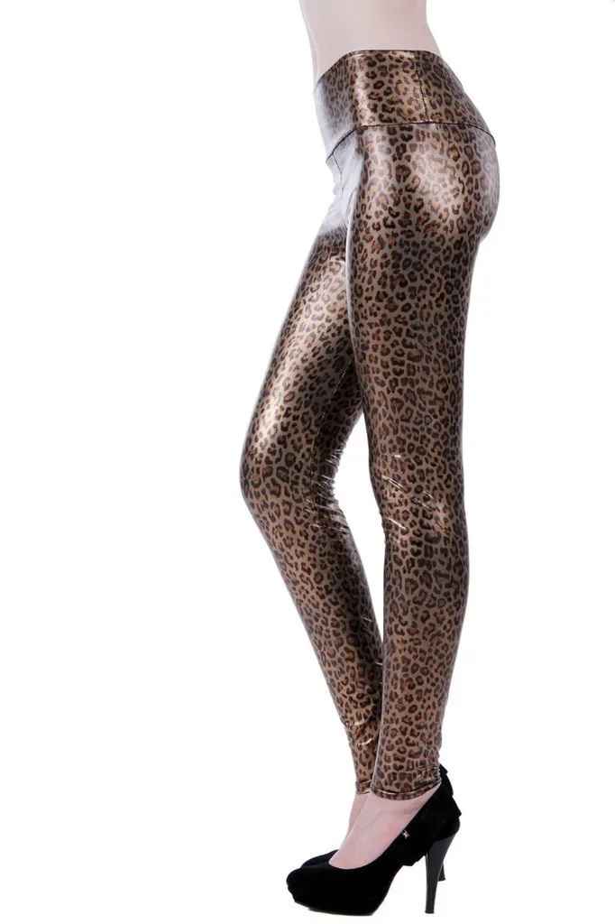Legging Serpent Marron