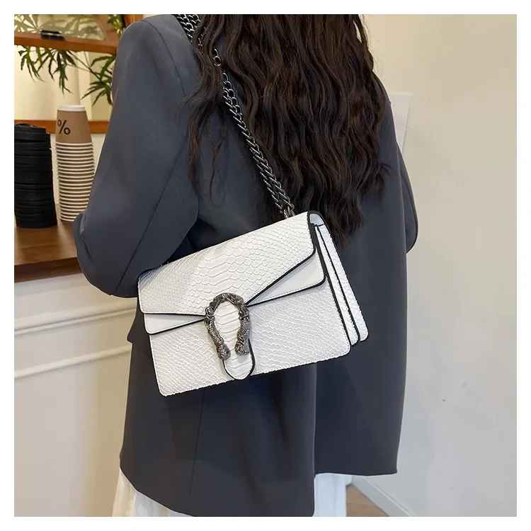 Sac Serpent Blanc