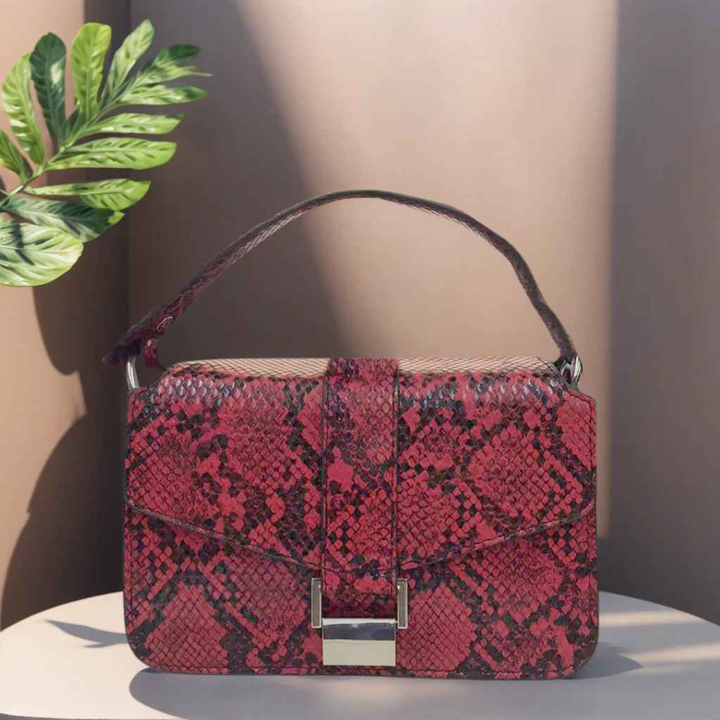 Sac Serpent Rouge