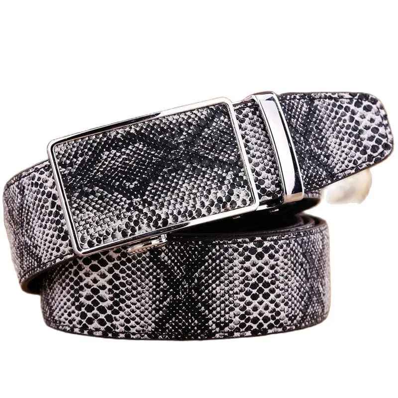Ceinture Serpent Blanc
