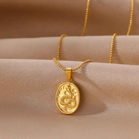 Thumbnail for Pendentif Serpent Or
