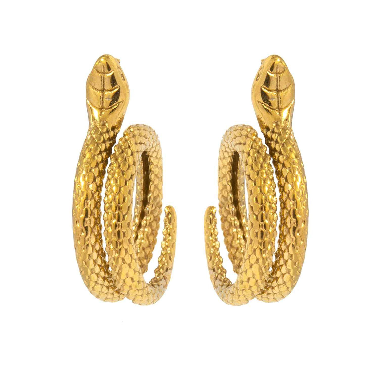 Boucles d’oreilles Serpent Femme