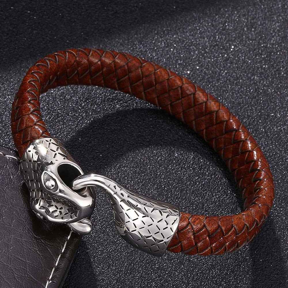 Bracelet Serpent Homme