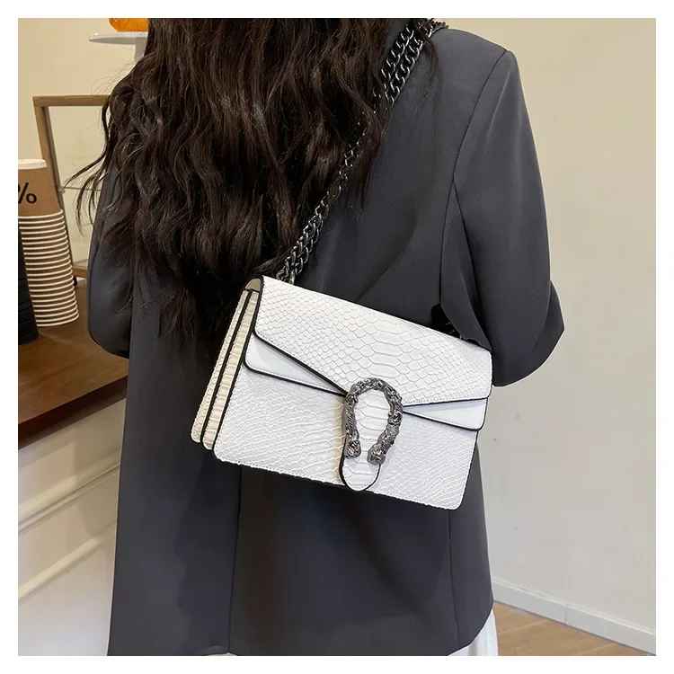 Sac Serpent Blanc