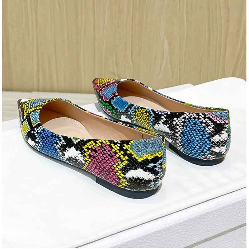 Chaussures Serpent Femme