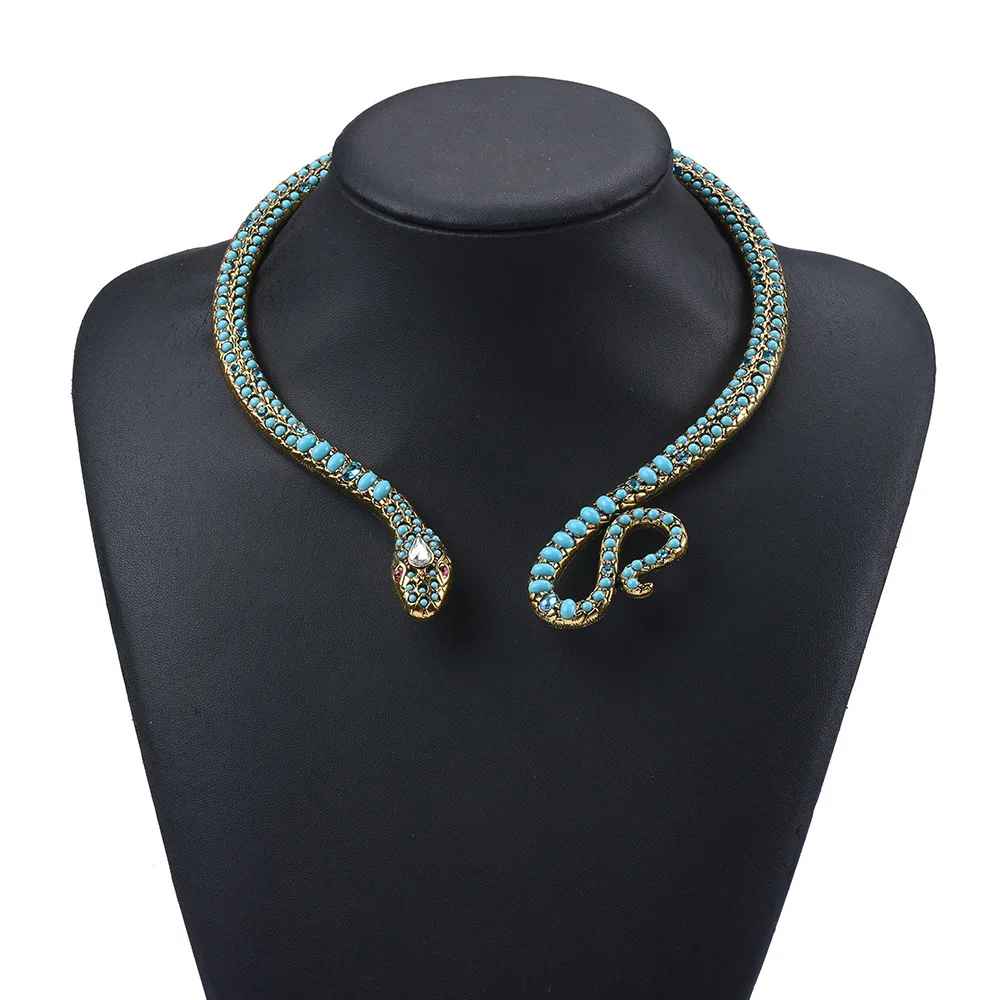 Collier Serpent Égyptien