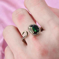 Thumbnail for Bague Serpent Jade