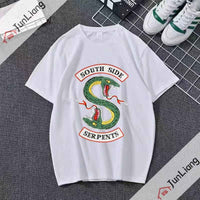 Thumbnail for T-shirt Serpent Blanc