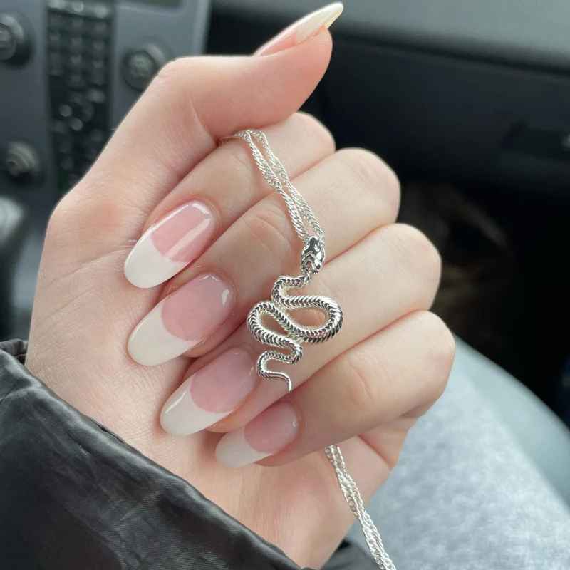 Collier Serpent Acier