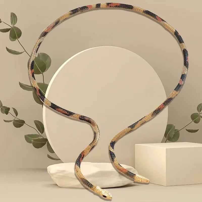Collier Serpent Vintage