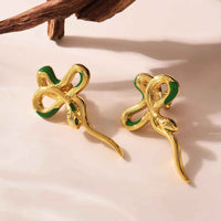 Thumbnail for Boucles d’oreilles Serpent Vintage