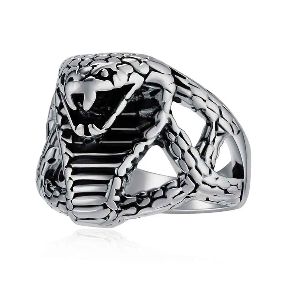 Bague Serpent Cobra
