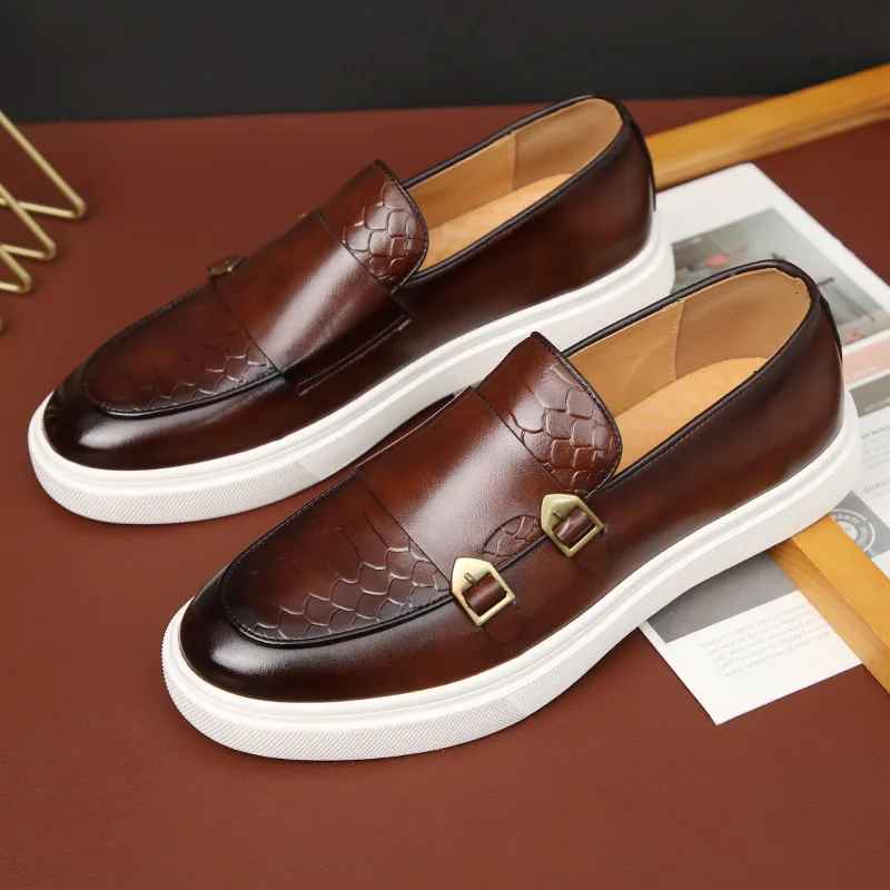 Chaussures Serpent Cuir