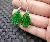 Thumbnail for Boucles d’oreilles Serpent Jade