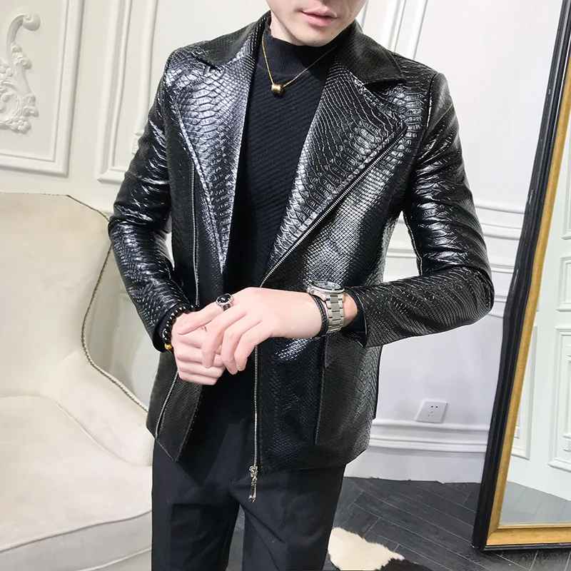 Veste Serpent Cuir