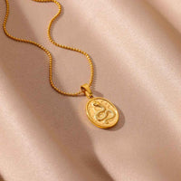 Thumbnail for Pendentif Serpent Or