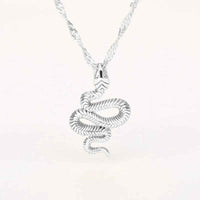 Thumbnail for Collier Serpent Acier