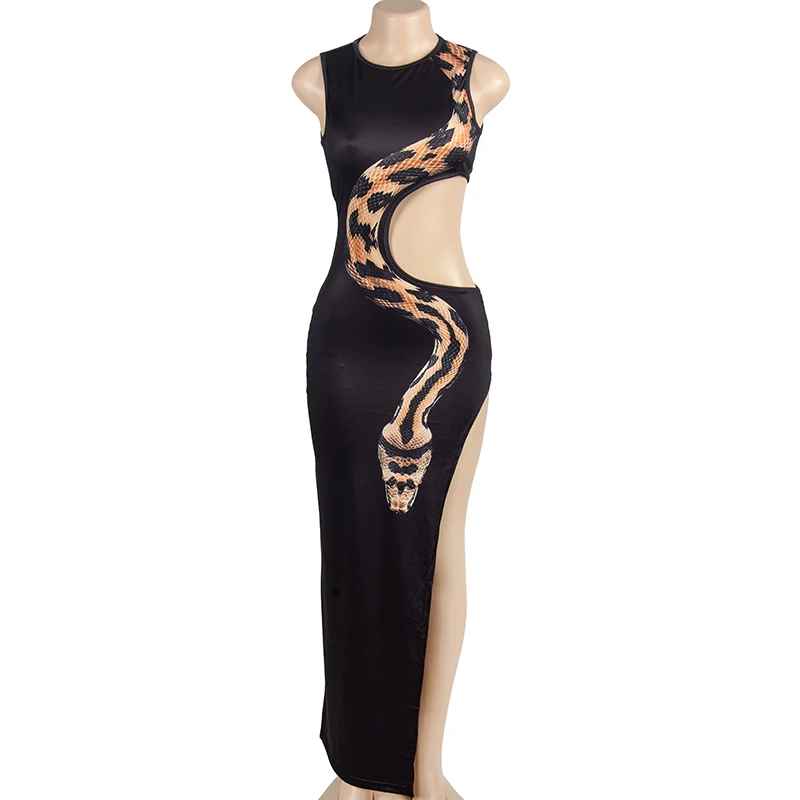 Robe Serpent Fendue