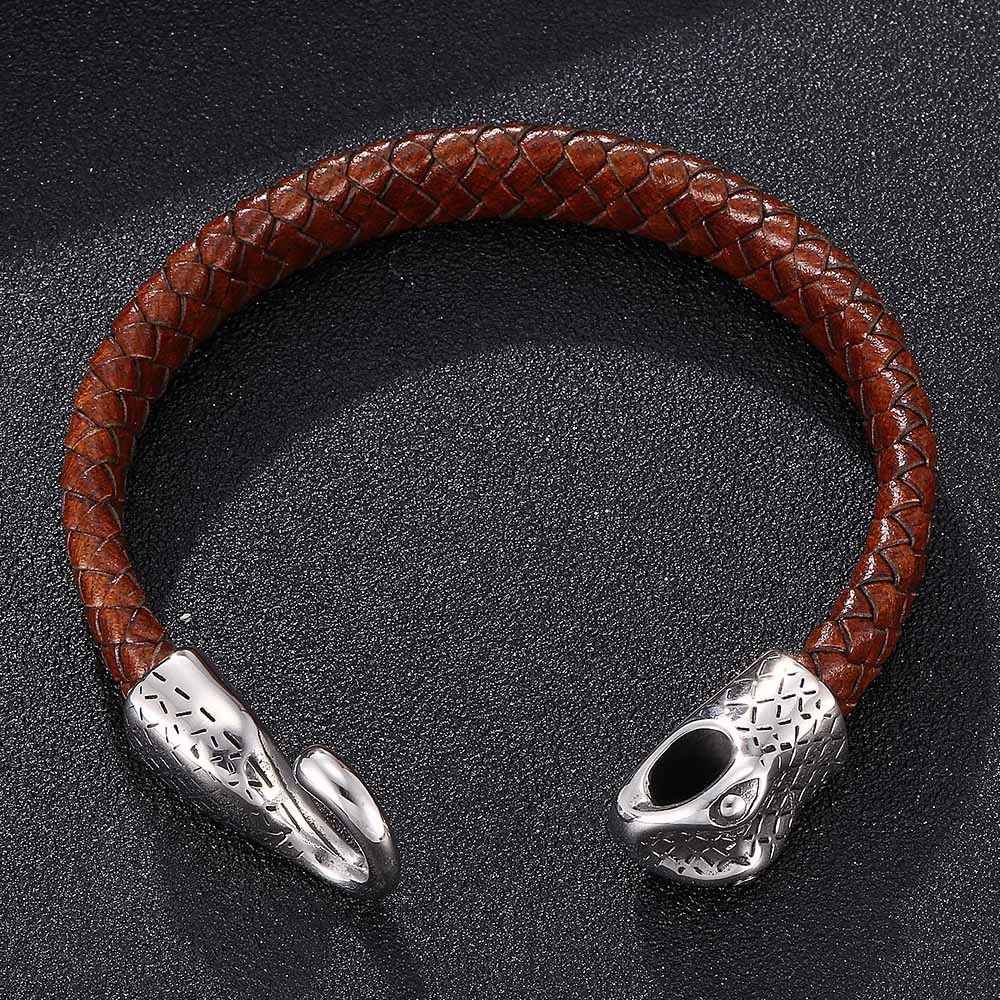 Bracelet Serpent Homme