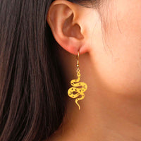 Thumbnail for Boucles d’oreilles Serpent Créoles