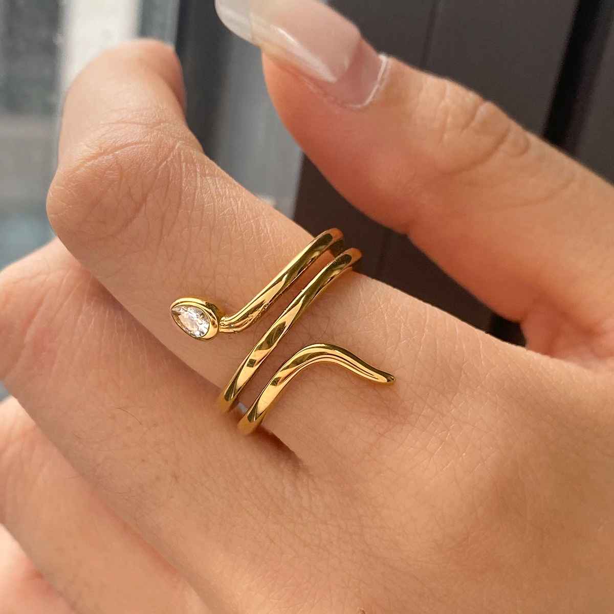 Bague Serpent