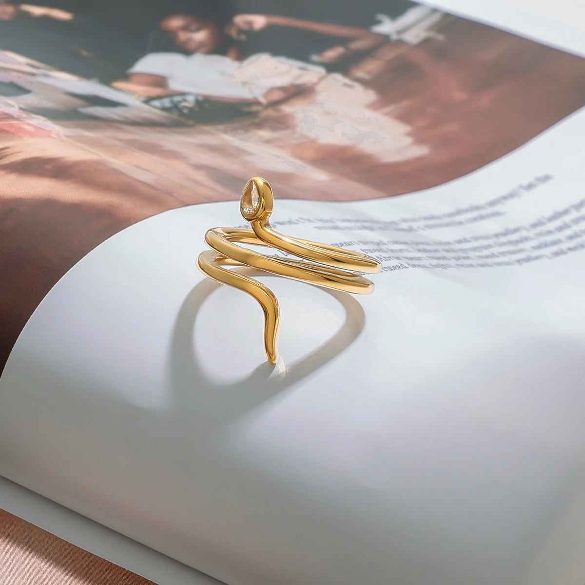 Bague Serpent