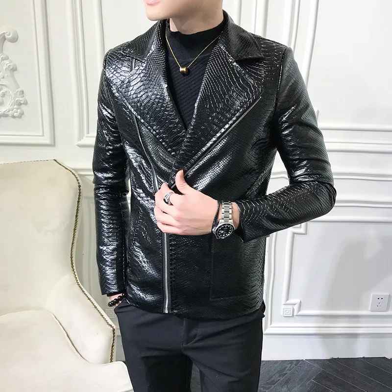 Veste Serpent Cuir