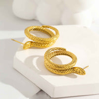 Thumbnail for Boucles d’oreilles Serpent Femme