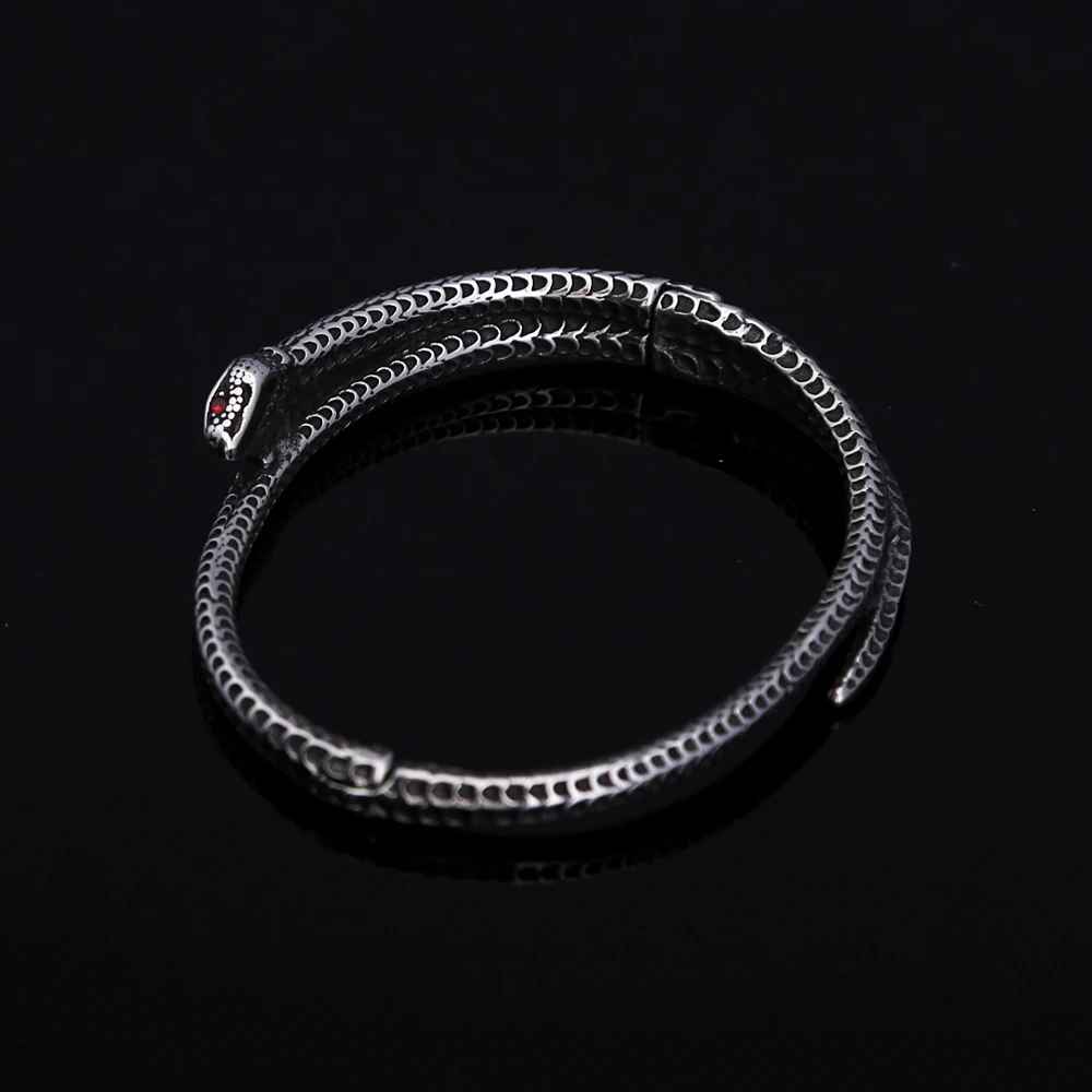 Bracelet Serpent Gothique
