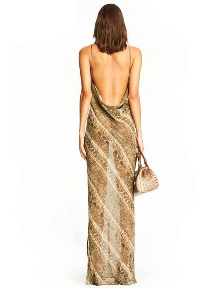Robe Serpent Longue