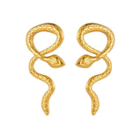 Thumbnail for Boucles d’oreilles Serpent Or