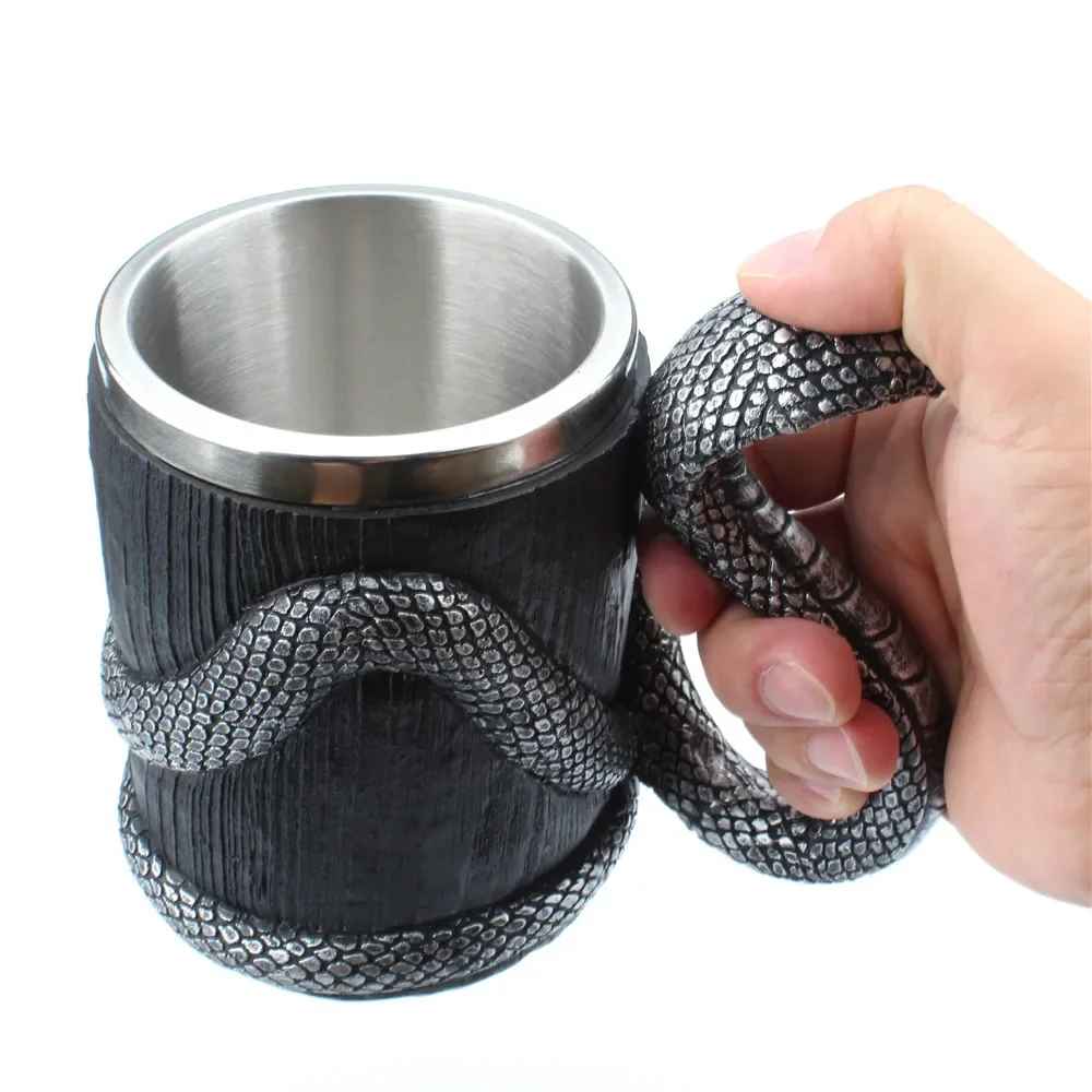Mug Serpent Noir
