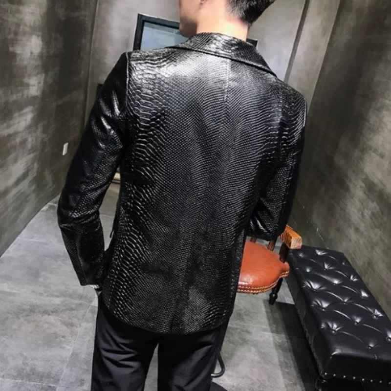 Veste Serpent Cuir