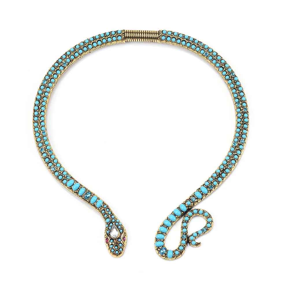 Collier Serpent Égyptien