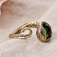 Thumbnail for Bague Serpent Jade