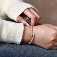 Thumbnail for Bracelet Serpent Diamant (Imitation)