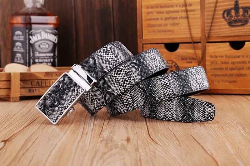 Ceinture Serpent Blanc
